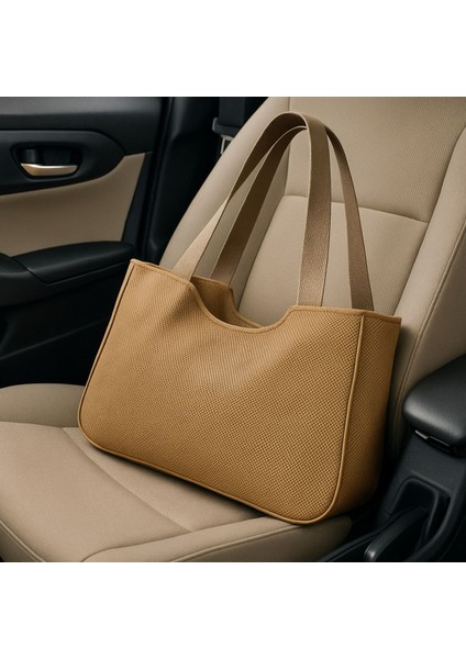 Askılı Kanvas Omuz Çantası Klasik Günlük Plaj Std