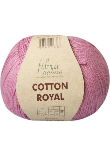 Cotton Royal Pamuklu El Örgü İpliği