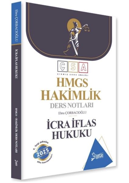 Çsa Icra Iflas Hukuku Hakimlik Hmgs Ders Notları 2025
