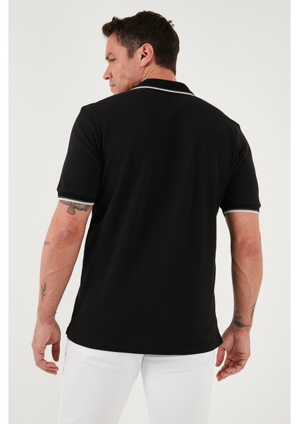 % 100 Pamuk Düğmeli Regular Fit Polo Yaka T Shirt Erkek POLO YAKA T SHİRT 5902118