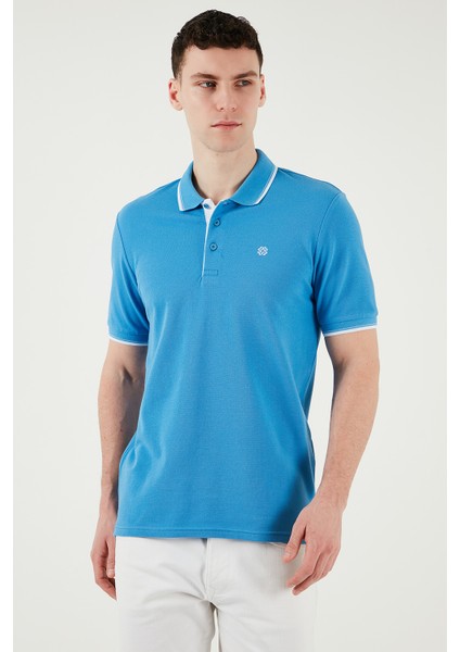 % 100 Pamuk Düğmeli Regular Fit Polo Yaka T Shirt Erkek POLO YAKA T SHİRT 5902118