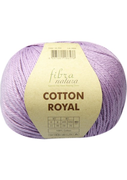 Cotton Royal Pamuklu El Örgü İpliği