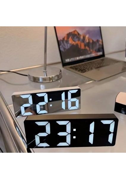 Renkli Sese Duyarlı Dijital Masa Saati, Alarm ve Işık Özellikli fırsatları