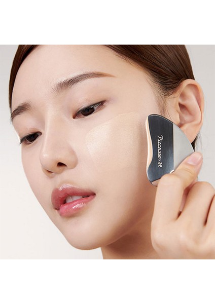 Piccasso Curved Makeup Spatula / Gua Sha Formlu Mini Makyaj Spatulası fiyatları