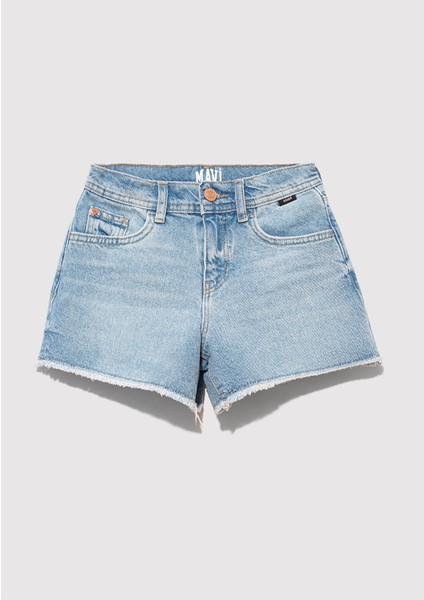 Melora Açık Mavi Jean Şort 7410655-89489 fırsatları
