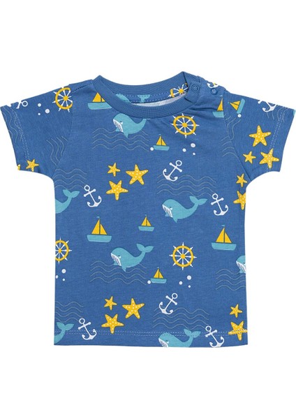 Basic Erkek Yaz Baskılı T-Shirt Erkek Bebek modelleri