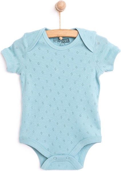 Jakarlı Kısa Kol Body