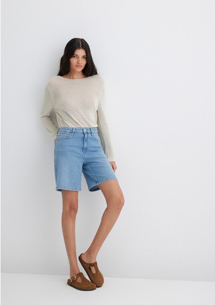 Eliana Everyday Açık Mavi Jean Şort 1411221-89750 modelleri