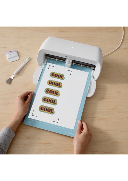 Crıcut 2010362 Prıntable Vinil 21.5X28CM 12Lİ Paket Beyaz fırsatları