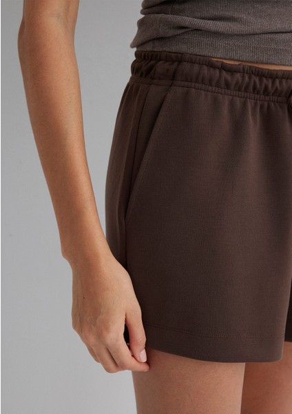 Kahverngi Tencel Tm Modal Şort 1410154-87537