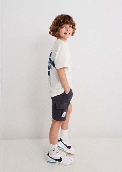 Antrasit Kargo Şort 6410013-70087 fiyatları