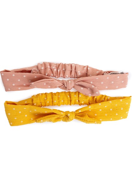 Puantiye Desen 2li Fiyonk Kız Saç Bandı Kız Bebek fiyatları