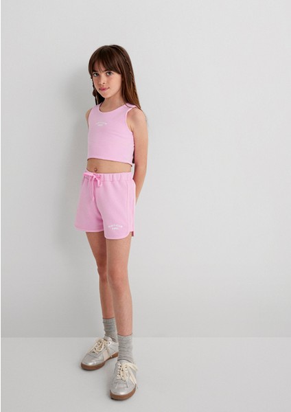 Mavi Club Baskılı Pembe Şort 7410008-70973 fiyatları