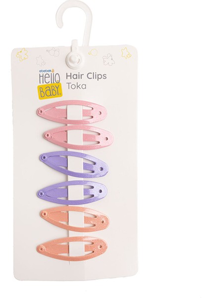 Kız Bebek 6lı Çıt Çıt Toka Karışık Renkli fiyatları