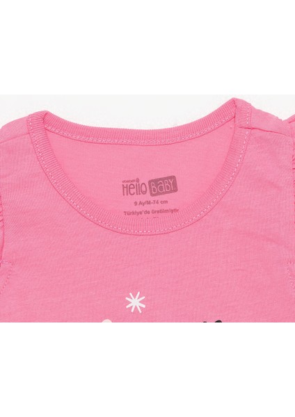 Basic Kız Baskılı Atlet T-Shirt Kız Bebek modelleri