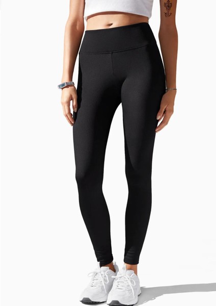Kadın Yüksek Bel Toparlayıcı Esnek Tayt Spor, Yoga, Koşu ve Günlük Scuba Kumaş Tayt modelleri