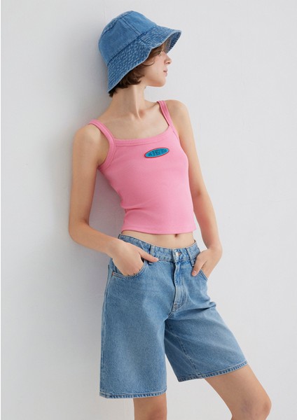 Indigo Turtles Baskılı Pembe Tişört 1613534-71028