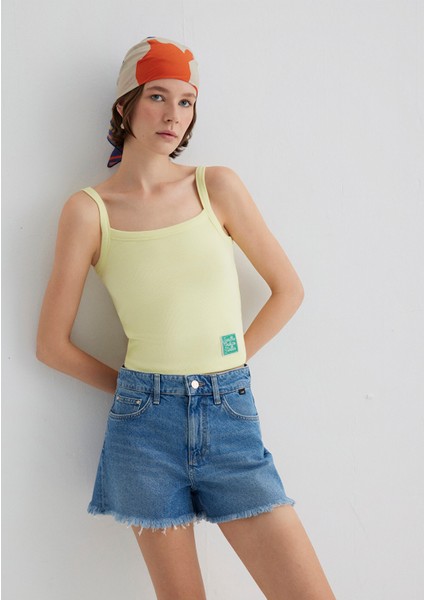 Indigo Turtles Baskılı Sarı Tişört 1613537-71313