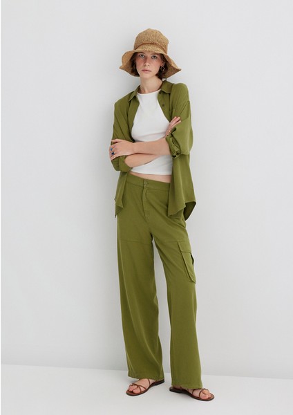Yeşil Pantolon 1011079-71862 fiyatları