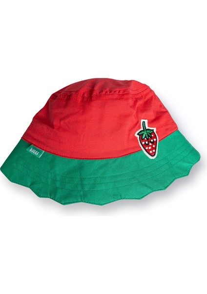 Çilek Bucket Kız Şapka Kız Bebek