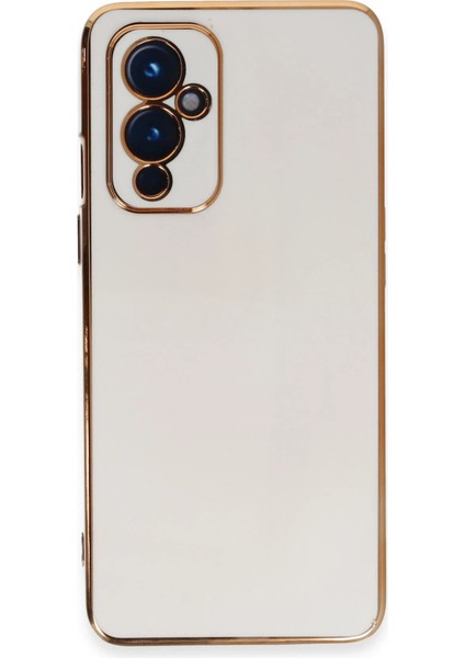 One Plus 9 Kılıf Volet Silikon - Beyaz Drstr