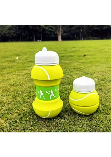 Katlanılır Tenis Topu Şeklinde Matara