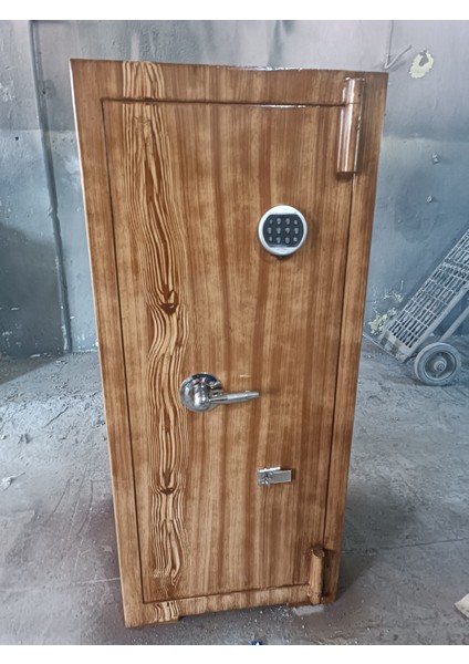Şifreli Tek Kapı Eskitme Dayanıklı Çelik Dosya ve Telefoncu Kasası 125 cm 300 kg