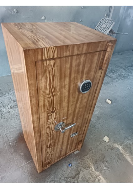 Şifreli Tek Kapı Eskitme Dayanıklı Çelik Dosya ve Telefoncu Kasası 125 cm 300 kg