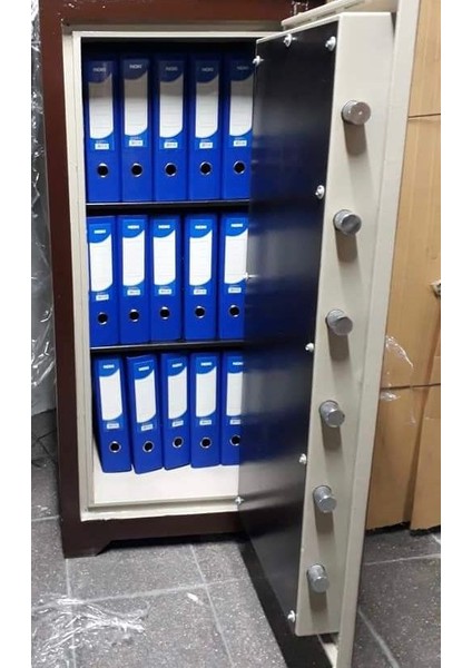 Şifreli Tek Kapı Eskitme Dayanıklı Çelik Dosya ve Telefoncu Kasası 125 cm 300 kg