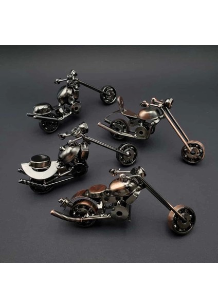 El Yapimi Dekoratif Metal Motor