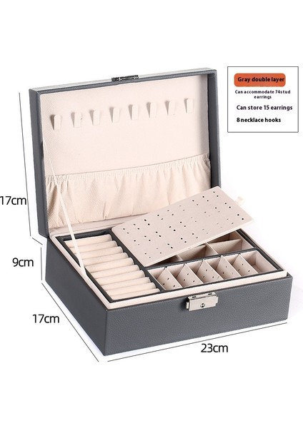 Mücevher Kutusu Mücevher Kutusu Küpe Küpe Saklama Kutusu Kolye Yüzük Kutusu Mücevher Kutusu El Mücevher Ambalaj Kutusu (Yurt Dışından)