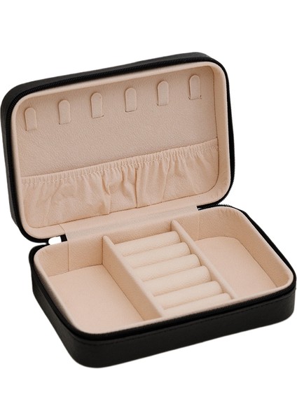 Basit Mücevher Çantası Taşınabilir Seyahat Mücevher Organizatörü (Yurt Dışından)