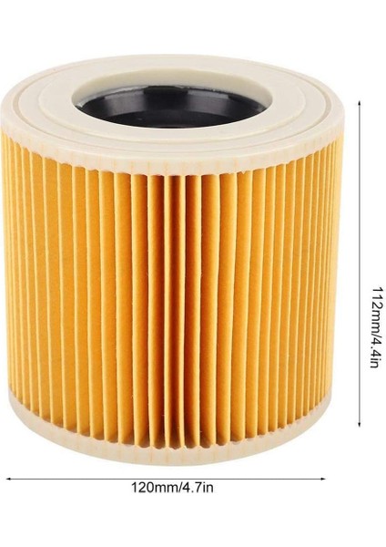 Vakumlu Süpürge Toz Hepa Filtresi Yedek Filtreleme Büyük Parçacıklar Karcher A2004 2054 2204 WD2.250 WD3.200 (Yurt Dışından) modelleri