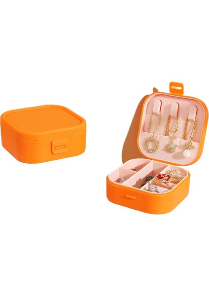 Taşınabilir Minimalist Mücevher Kutusu Çok Fonksiyonlu Düzenleyici Sevimli Niş Seyahat (Yurt Dışından)