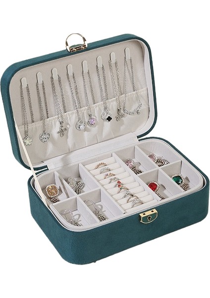 Taşınabilir Seyahat Mücevher Kutusu Düzenleyici (Yurt Dışından)