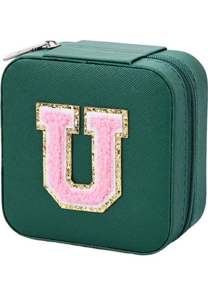 Mini Alfabe Mücevher Kutusu Taşınabilir Mücevher Seyahat Organizatörü (Yurt Dışından)