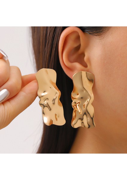 Küpeler Kadın Düzensiz Şekilli Küpeler Küpeler (Yurt Dışından)