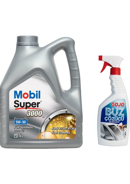 Super 3000 X1 Formula FE 5W30 Motor Yağı 4 L ÜT:2024