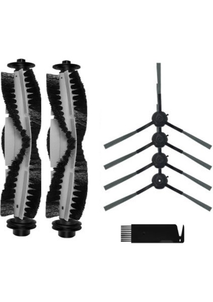 Vactidy Nimble T7 T8 Robot Süpürge Yedek Parçaları Yıkanabilir Temizleme Fırçaları Için 7 Adet Ana Yan Fırça (Yurt Dışından)