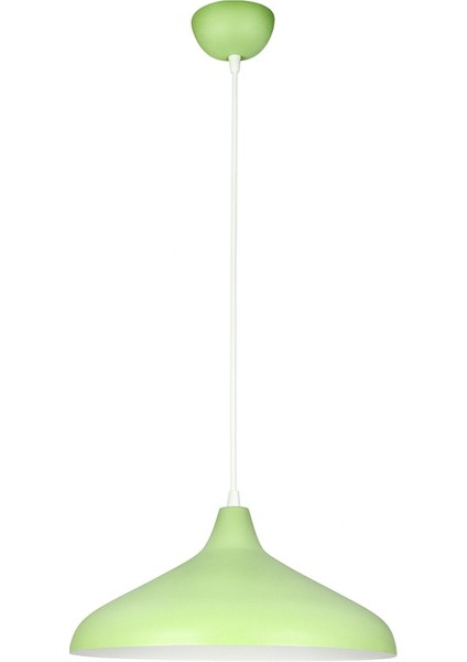 Nil Yeşil Içi Beyaz Renk Özel Tasarım Modern Dekoratif Sarkıt Cafe - Mutfak Tekli Avize fırsatları