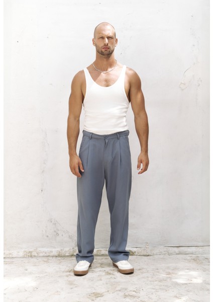 Ayyubay Indigo Pileli Erkek Pantolon fiyatları