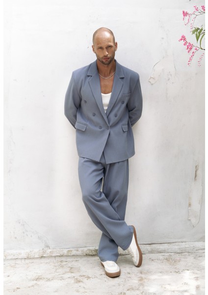 Ayyubay Indigo Pileli Erkek Pantolon indirimleri