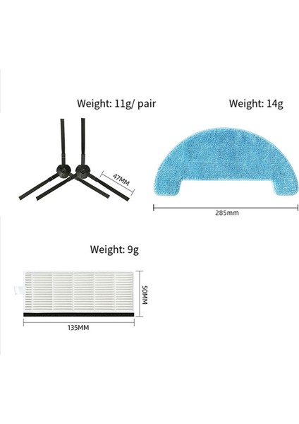 Ilıfe A4 A4S Süpürge Aksesuarları Parçaları Yedek Aksesuarları Sarf Malzemeleri Parçaları Için Uygundur (Yurt Dışından) indirimleri