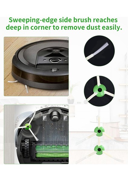 Irobot Roomba E&ı&j Serisi, I7+ I3 I3+ I4 I4+ I6 I6+ J7 J7+ I8 I8 Elektrikli Süpürge Için Yedek Parçalar Aksesuarlar (Yurt Dışından) fiyatları