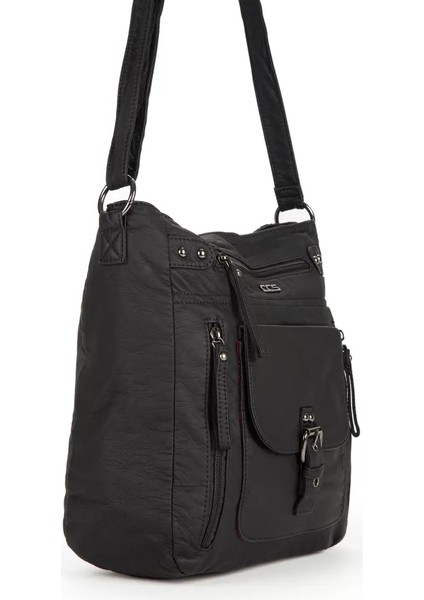 Lüks 16501 Grey Omuz Çantası