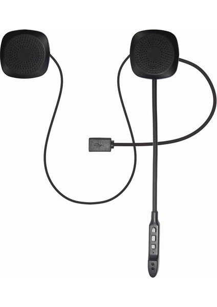 Bluetoothlu Şarjlı Kask Içi Motosiklet Hoparlör ve Mikrofon Seti