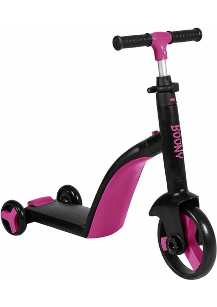Boony 3 Tekerlekli 3in1 Pembe Scooter