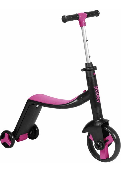 Boony 3 Tekerlekli 3in1 Pembe Scooter