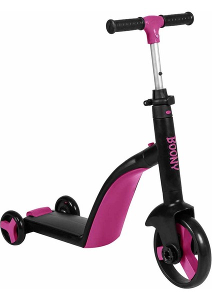 Boony 3 Tekerlekli 3in1 Pembe Scooter