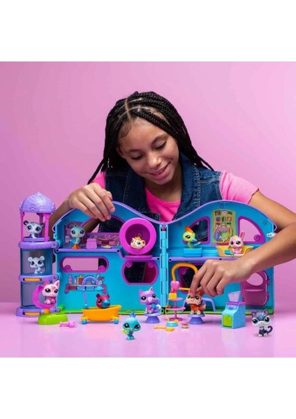 Nessiworld 5967 Sun-Littlest Pet Shop Minişler Delüks Oyun Seti